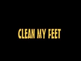 Clean aýak, clean gotak, ready for great foot porno!